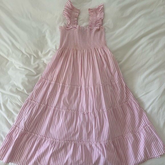 Hill House Pink Stripe Ellie Nap Dress - Picture 1 of 6
